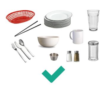 examples of reusable foodware and accessories for dining in restaurants