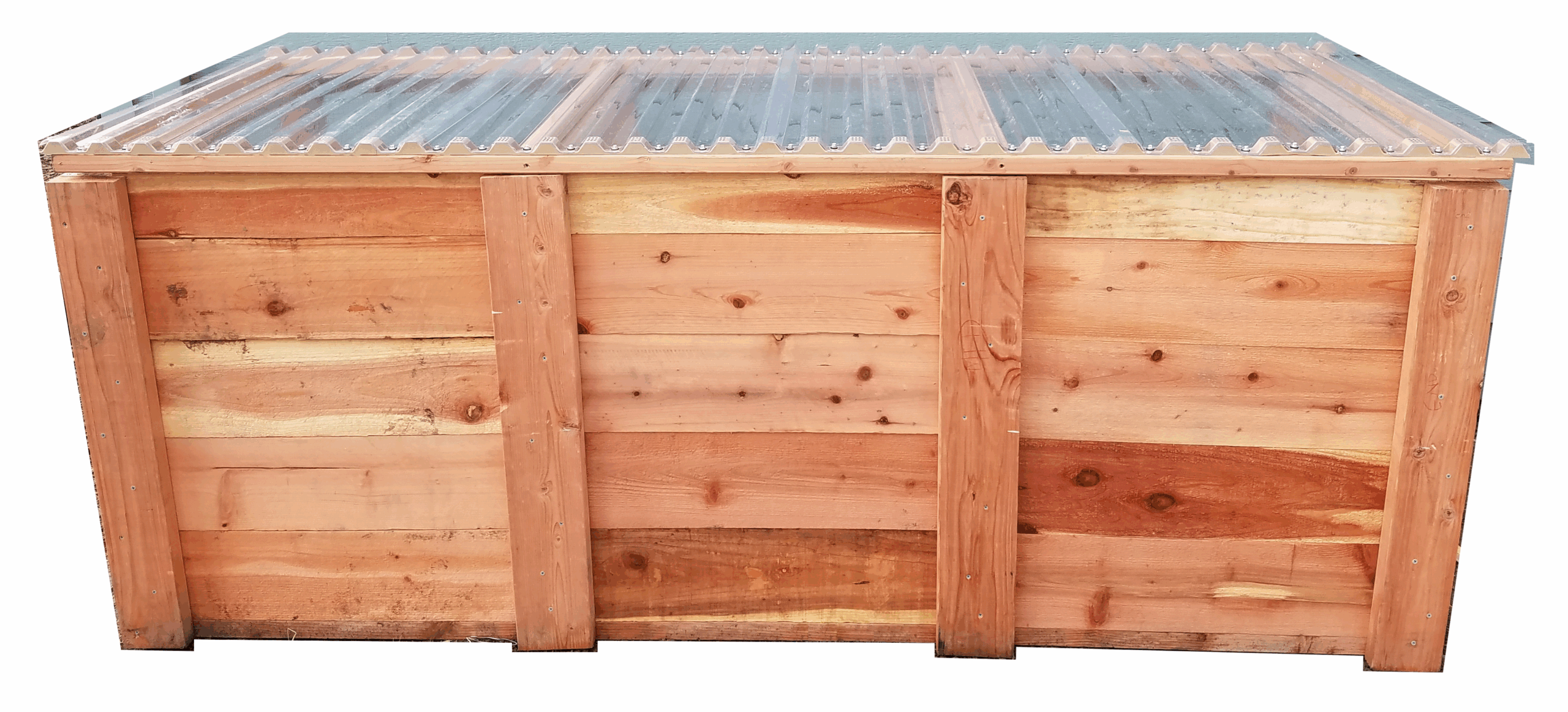 3-bin system for composting at home